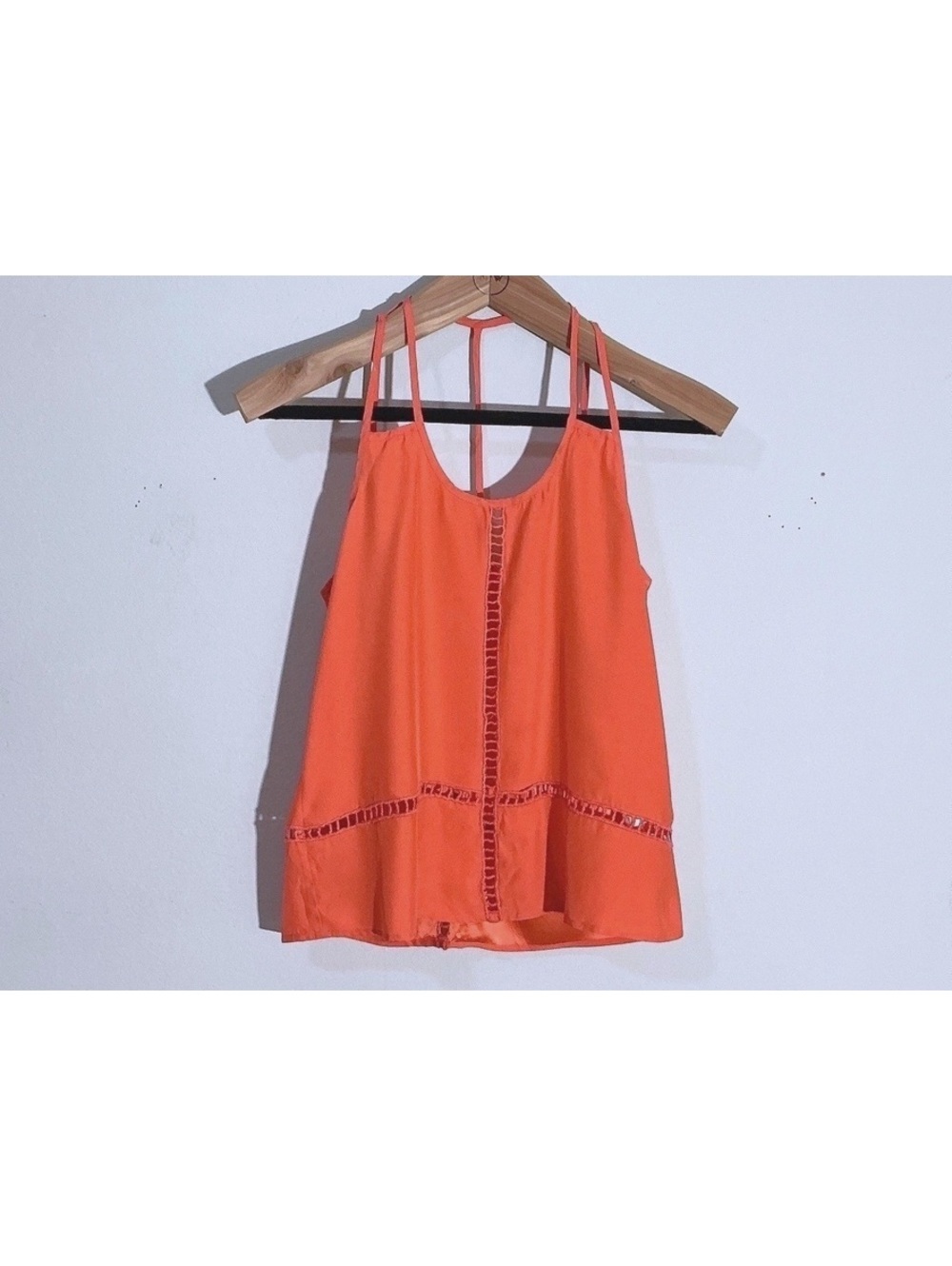 Parker Fireball Camisole Top 100% Silk, Size S